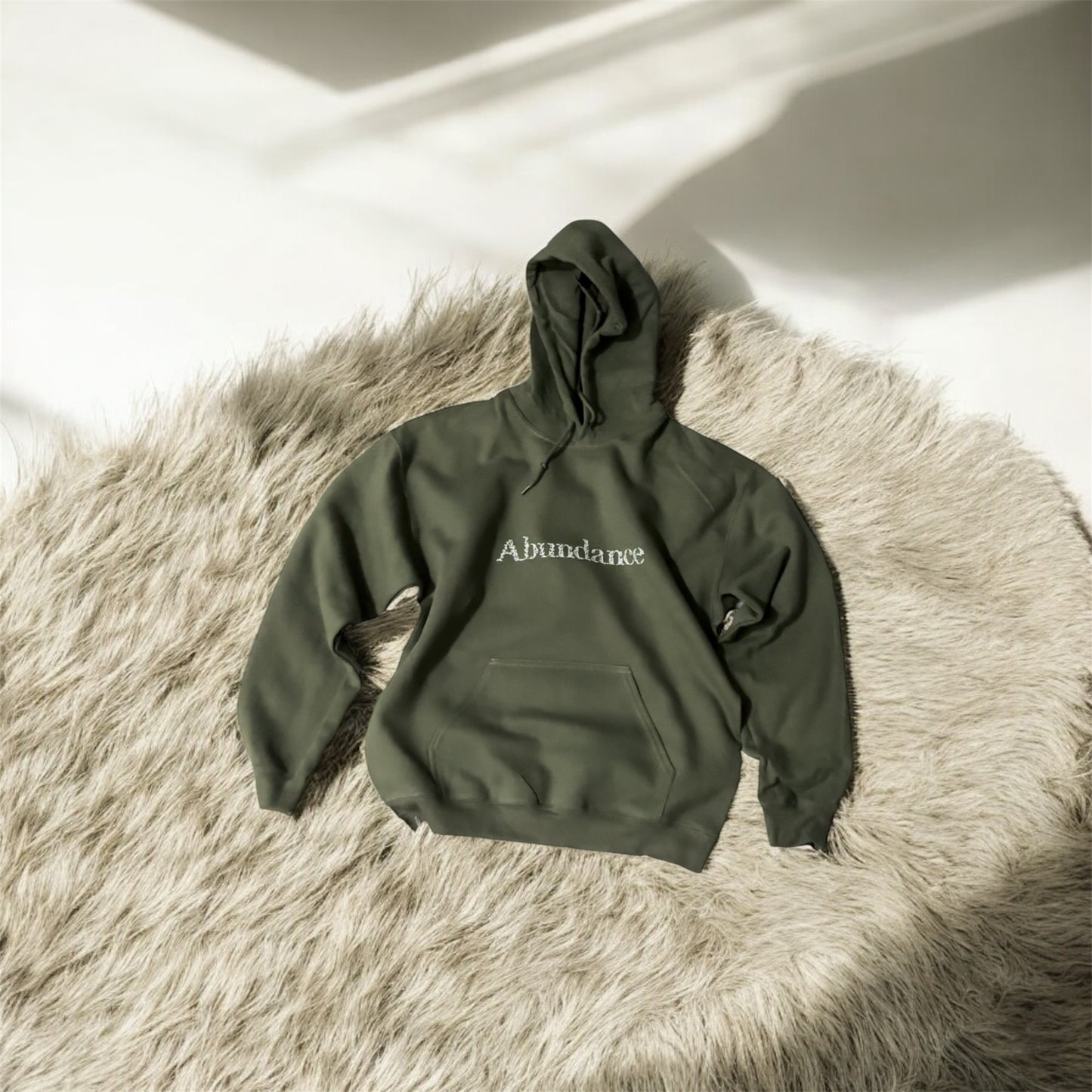 Green abundance hoodie