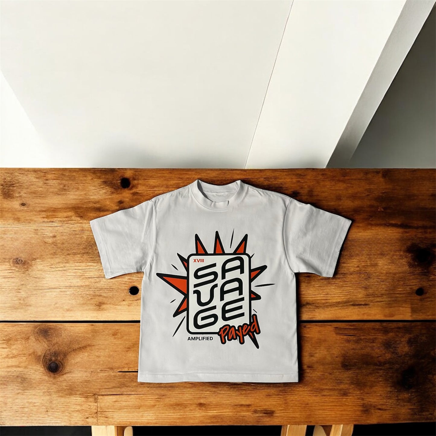 Oversized Payed tee
