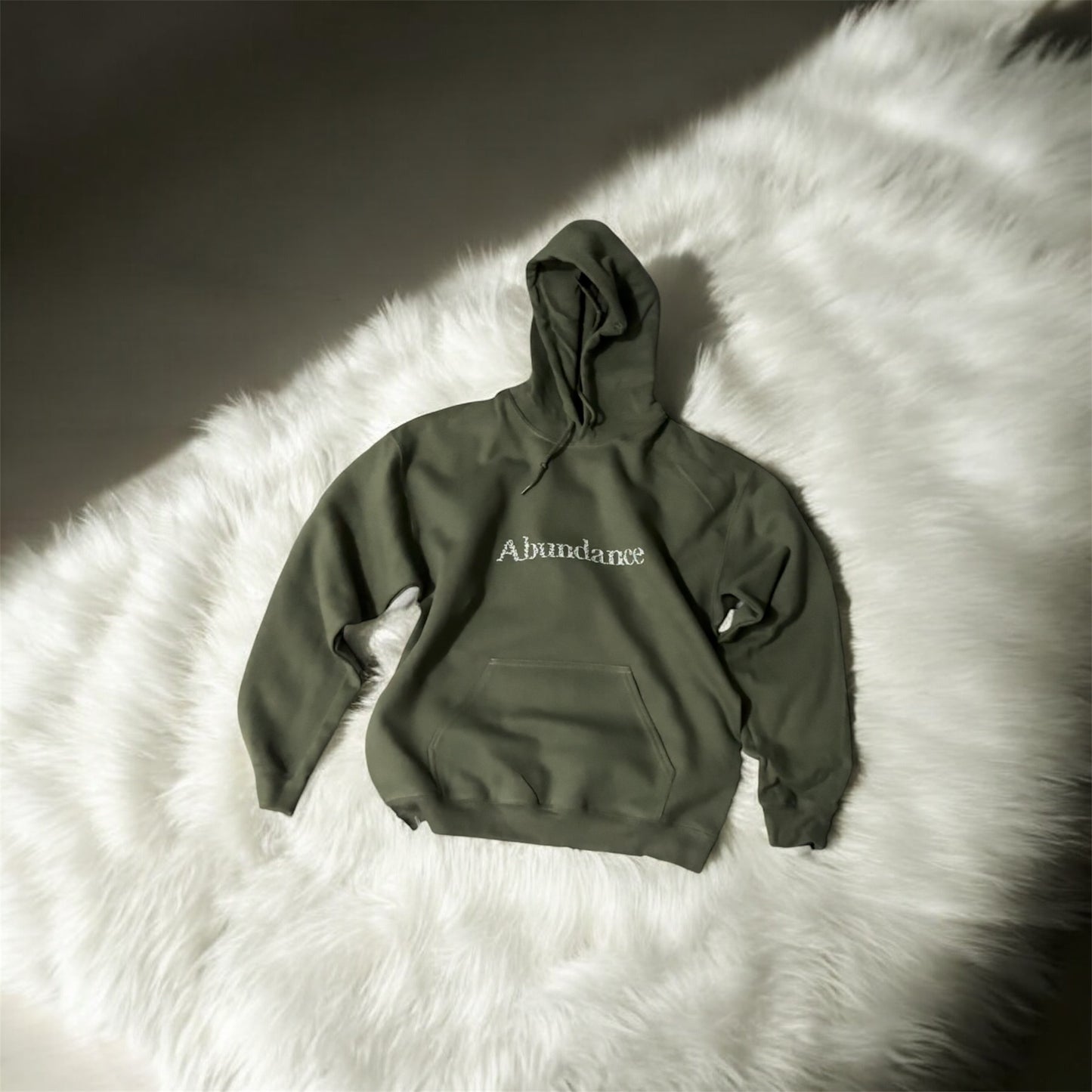 Green abundance hoodie
