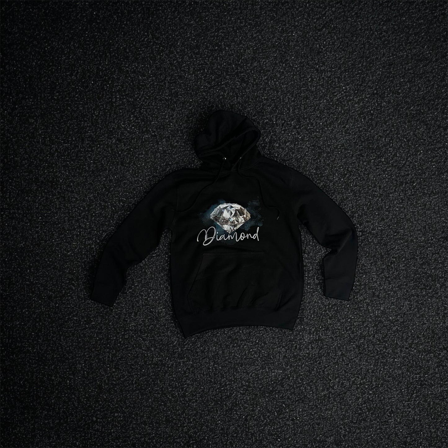 Diamond graphic hoodie