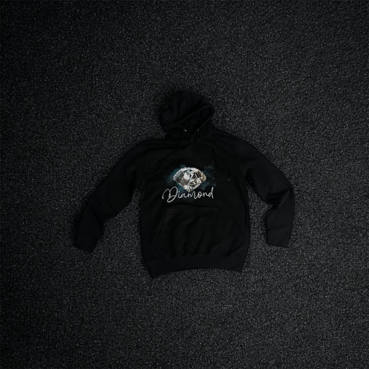 Diamond graphic hoodie