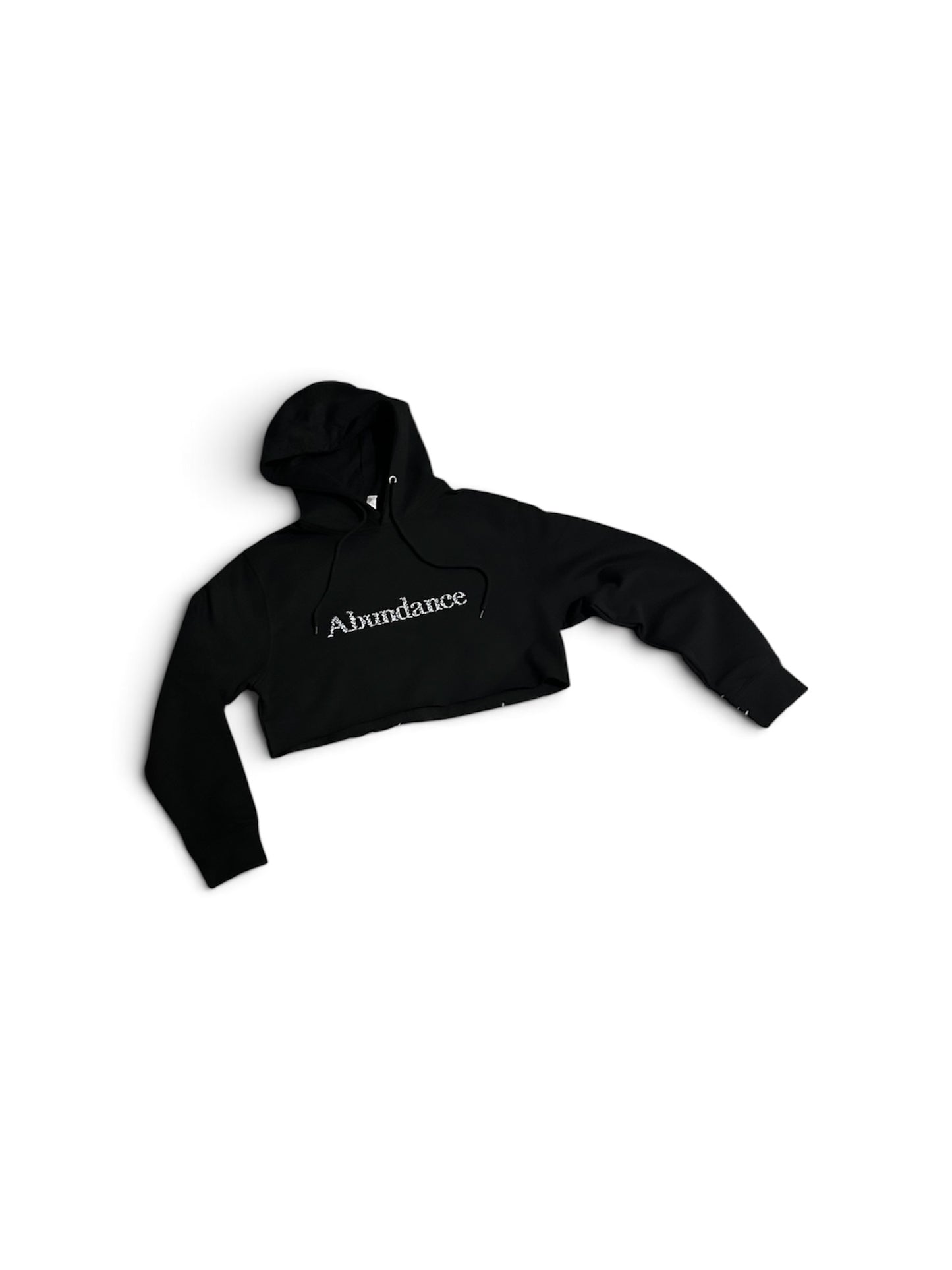 Abundance crop hoodie